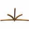 Ekena Millwork Davenport Rough Sawn Timber Gable Bracket, Western Red Cedar, 108"W x 63"H x 4"D x 4"F, 14/12 Pitch GBW108X63X0404DAV00RWR - alternate 5